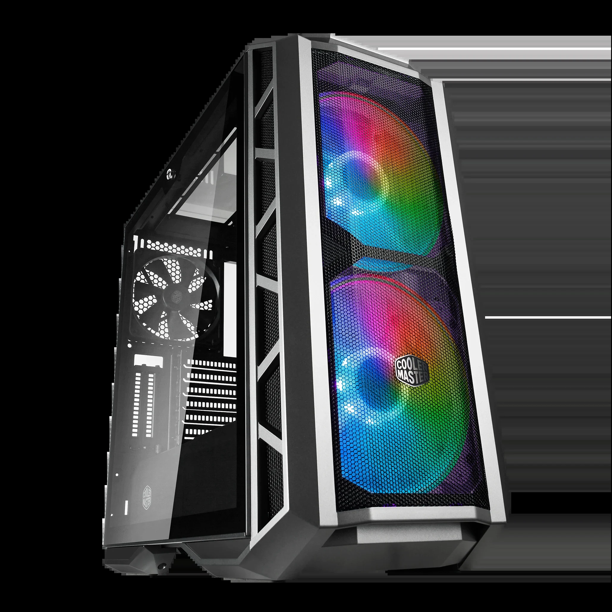Vỏ Case PC Cooler Master MasterCase H500P Mesh Black - ATX - Đen - NEW