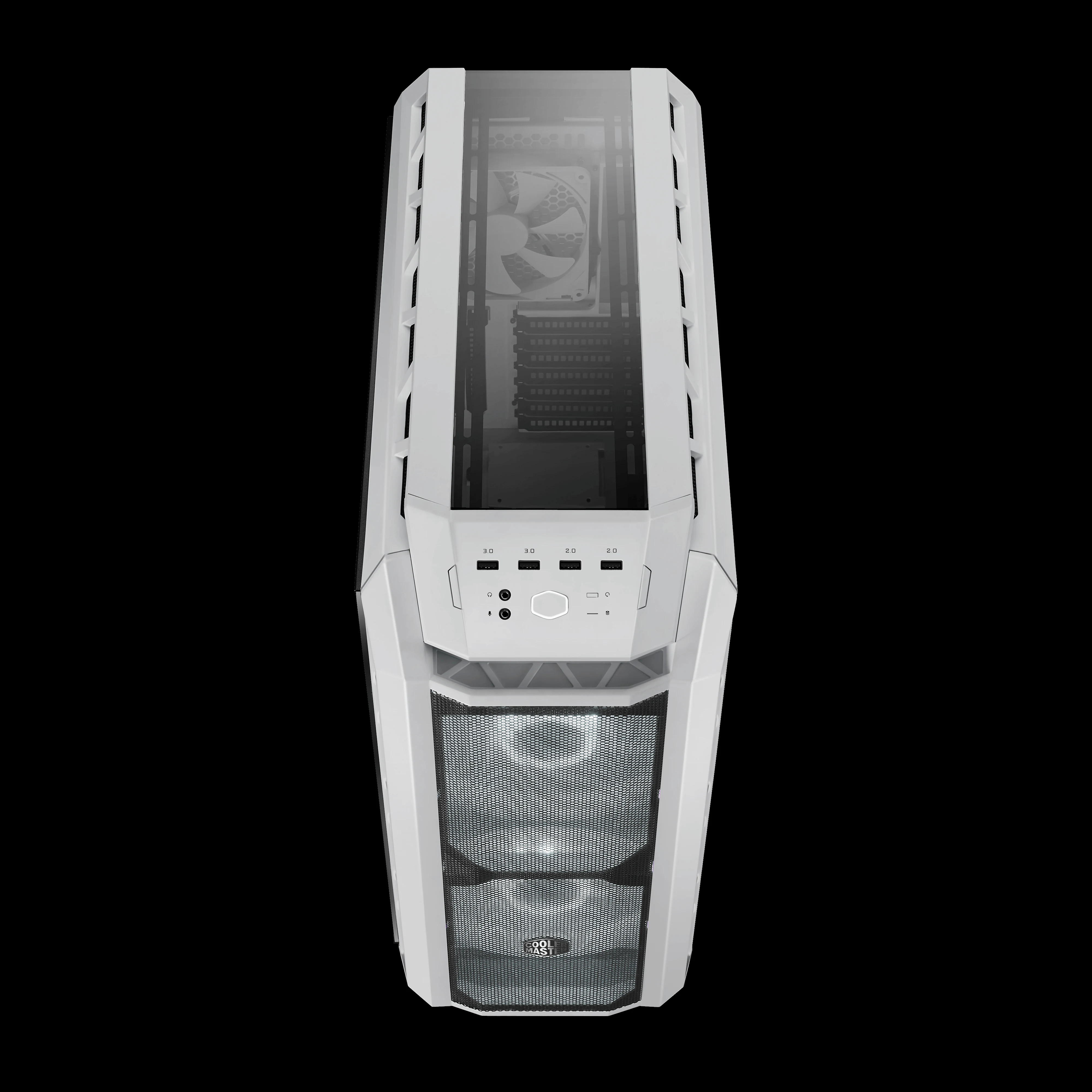 Vỏ Case PC Cooler Master MasterCase H500P Mesh White - ATX - Trắng - NEW