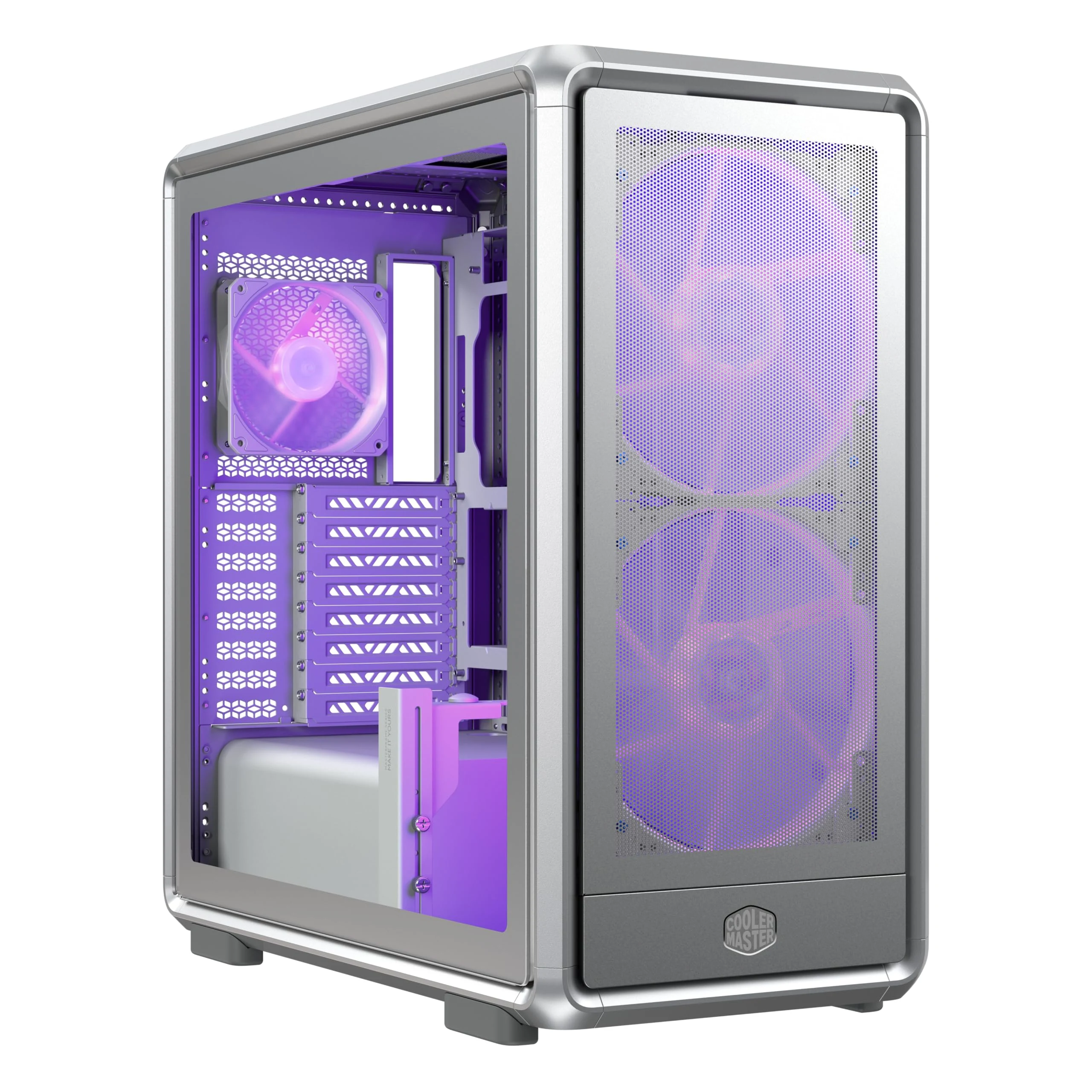 Vỏ Case PC Cooler Master MasterFrame 600 Silver - ATX - Bạc - NEW