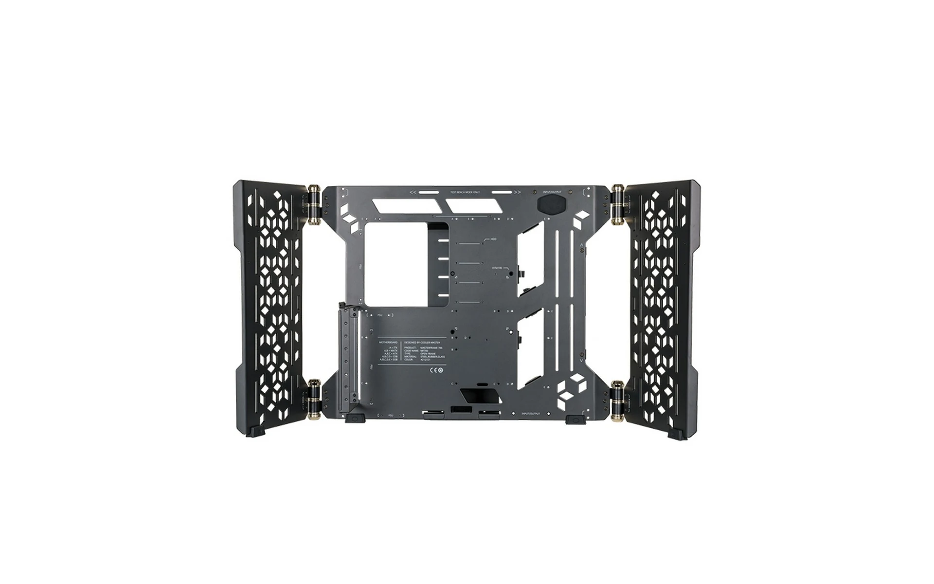 Vỏ Case PC Cooler Master MasterFrame 700 Black - E-ATX - Đen - NEW
