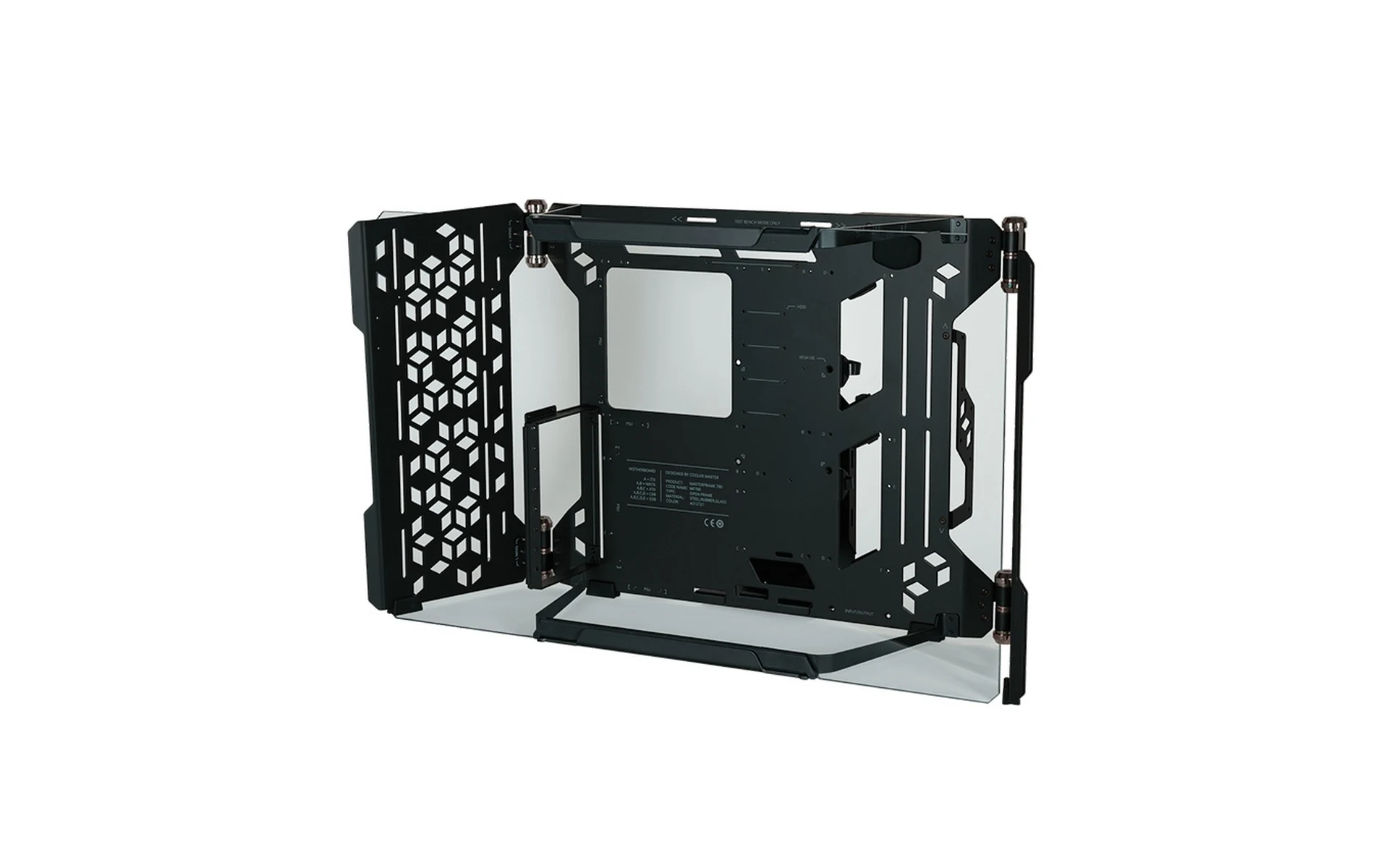 Vỏ Case PC Cooler Master MasterFrame 700 Black - E-ATX - Đen - NEW