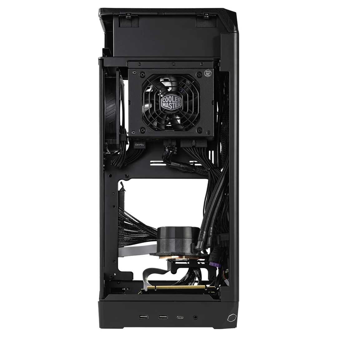 Vỏ Case PC Cooler Master NCORE 100 MAX Bronze - Mini-ITX - Đồng - NEW