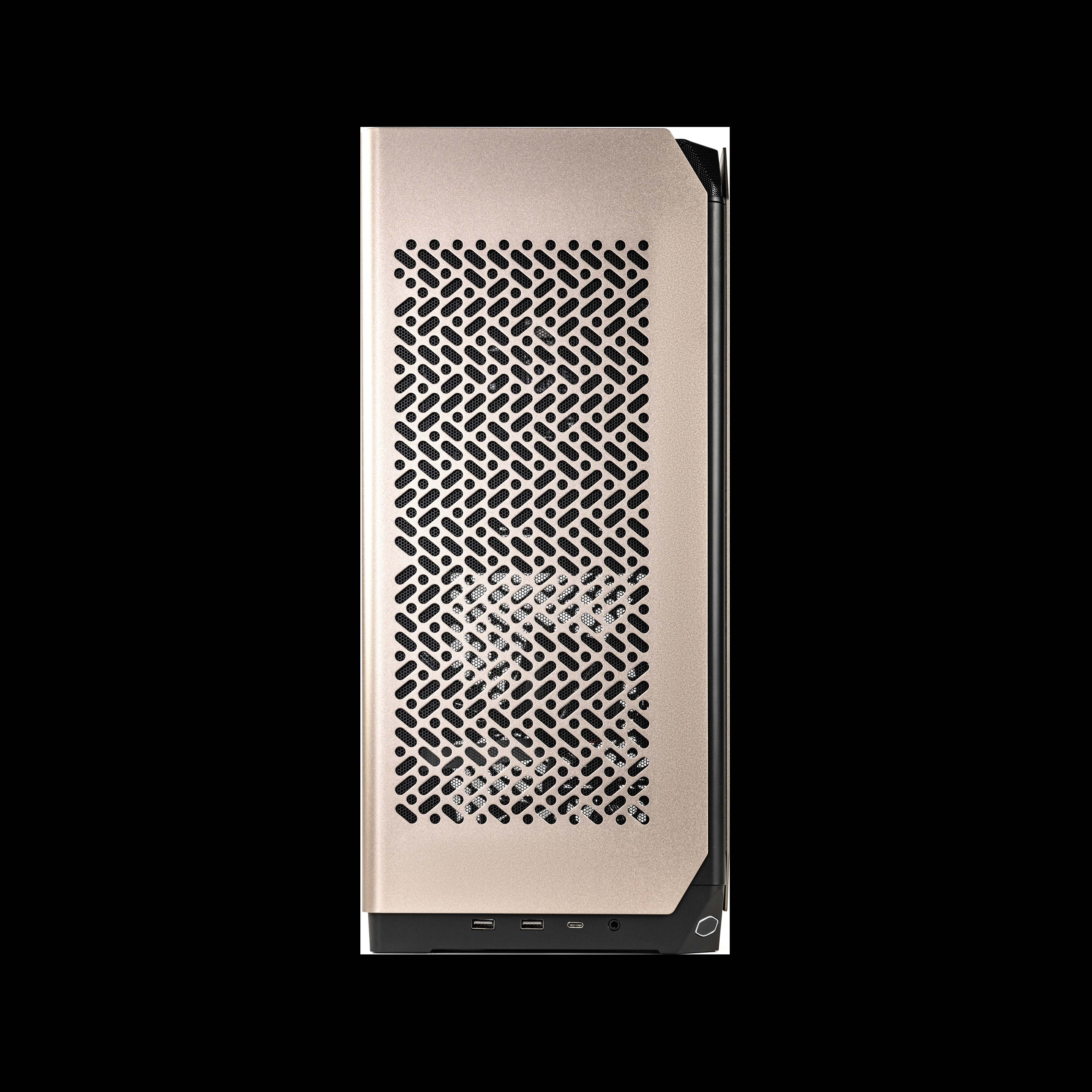 Vỏ Case PC Cooler Master NCORE 100 MAX Bronze - Mini-ITX - Đồng - NEW