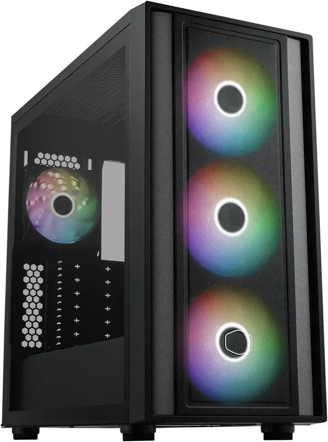 Vỏ Case PC Cooler Master Oracle Air Black - M-ATX - Đen - NEW