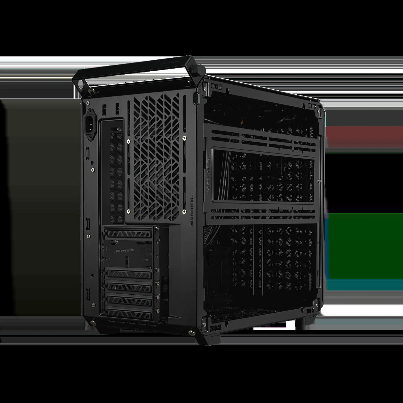 Vỏ Case PC Cooler Master QUBE 500 Flatpack Black - ATX - Đen - NEW