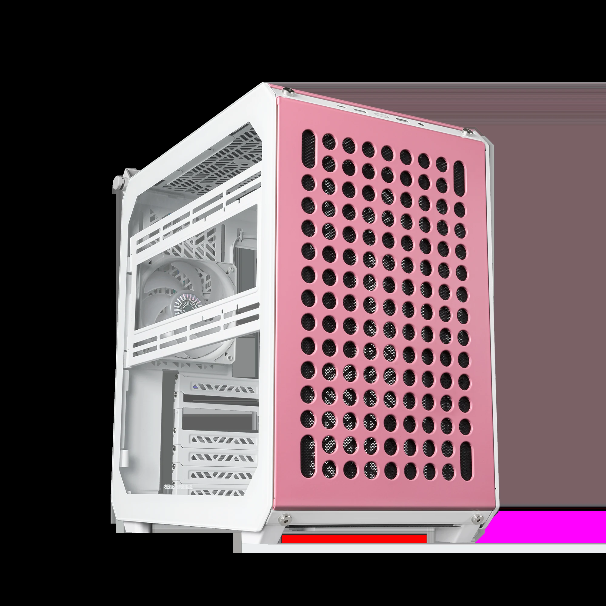 Vỏ Case PC Cooler Master QUBE 500 Flatpack Macaron Edition - ATX - Mix màu - NEW