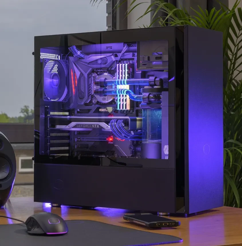 Vỏ Case PC Cooler Master Silencio S600 Black - ATX - Đen - NEW