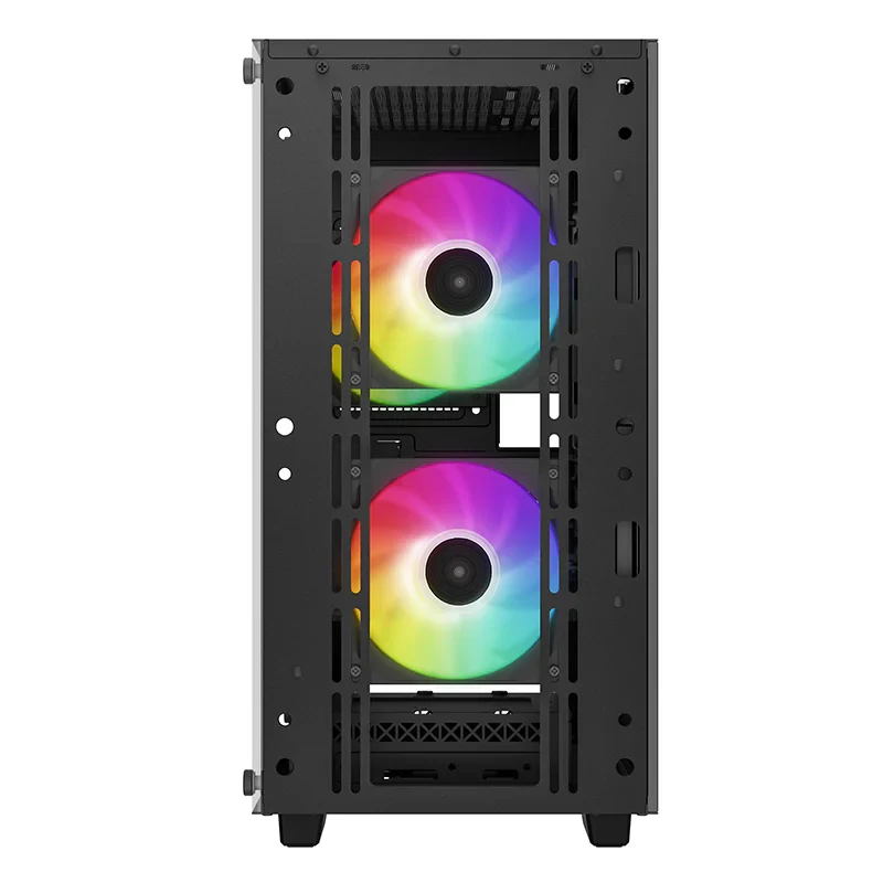 Vỏ Case PC DeepCool CC360 ARGB Black - M-ATX - Đen - NEW