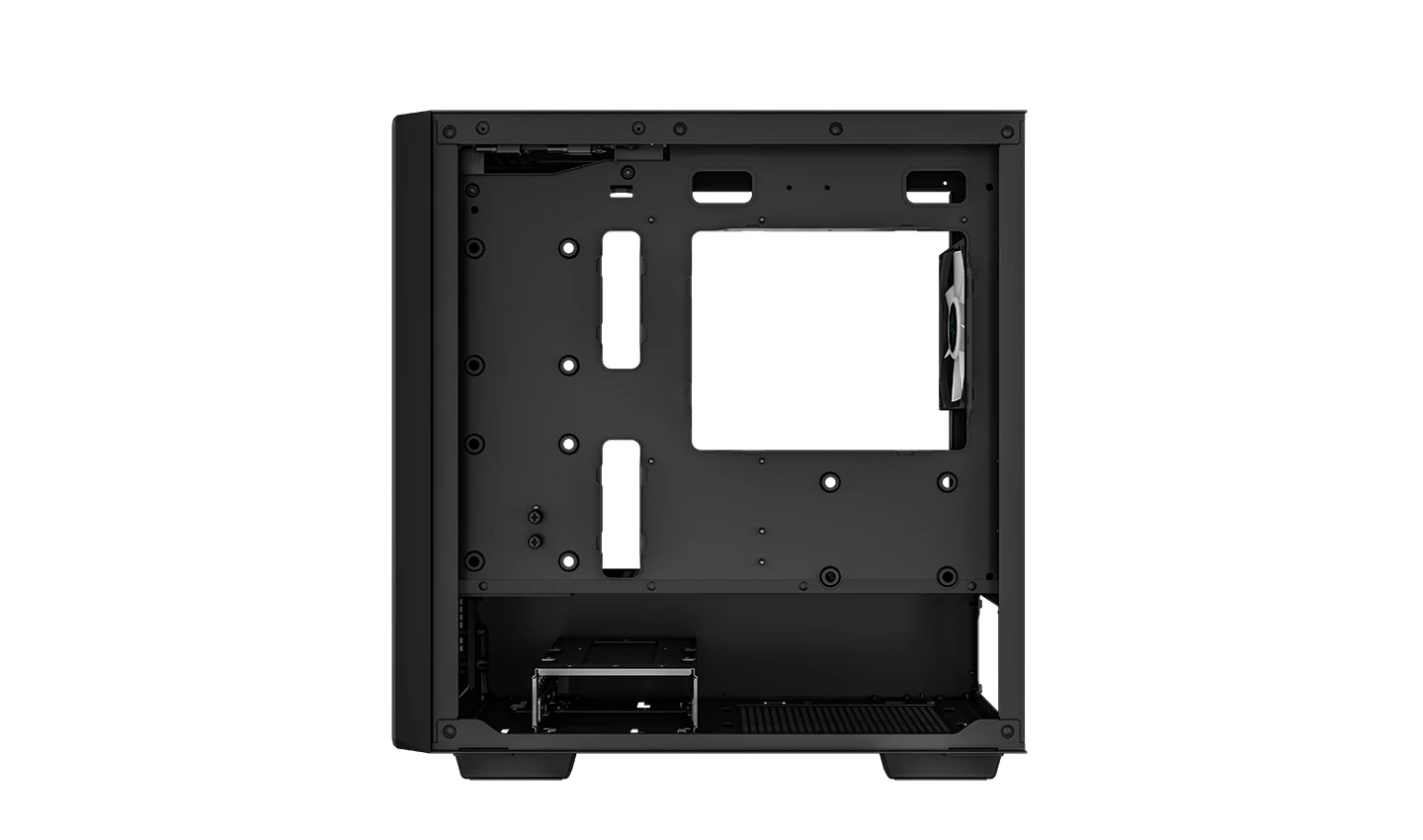 Vỏ Case PC DeepCool CC360 Black - M-ATX - Đen - NEW