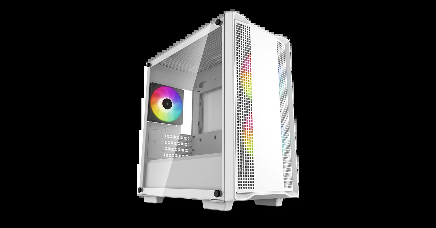 Vỏ Case PC DeepCool CC360 White - M-ATX - Trắng - NEW