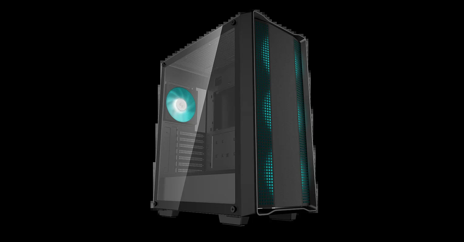 Vỏ Case PC DeepCool CC560 Limited Black - ATX - Đen - NEW