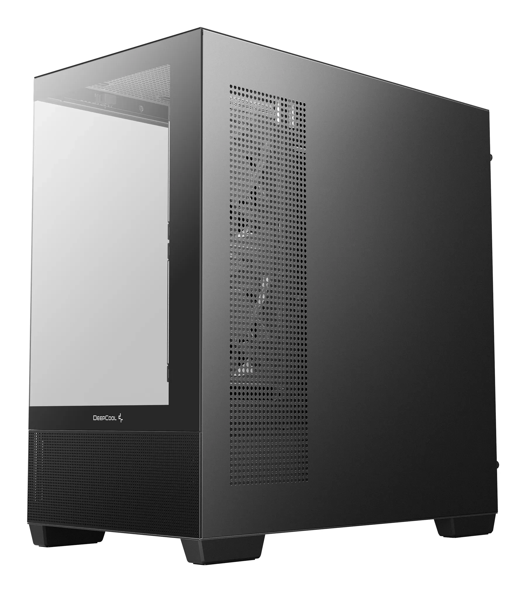 Vỏ Case PC DeepCool CG380 3F Black - M-ATX - Đen - NEW