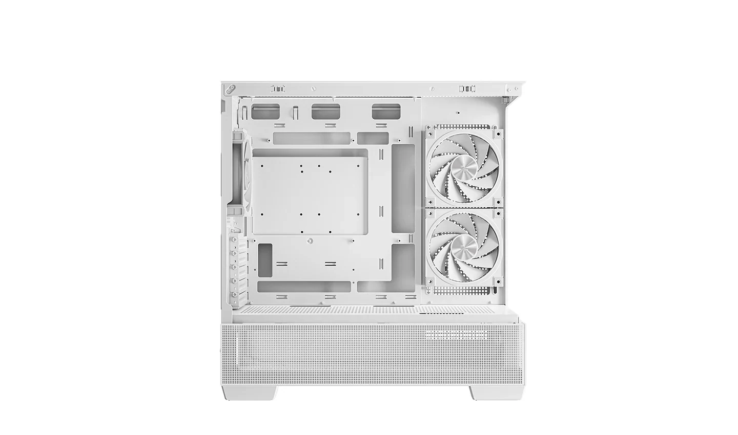 Vỏ Case PC DeepCool CG380 3F White - M-ATX - Trắng - NEW
