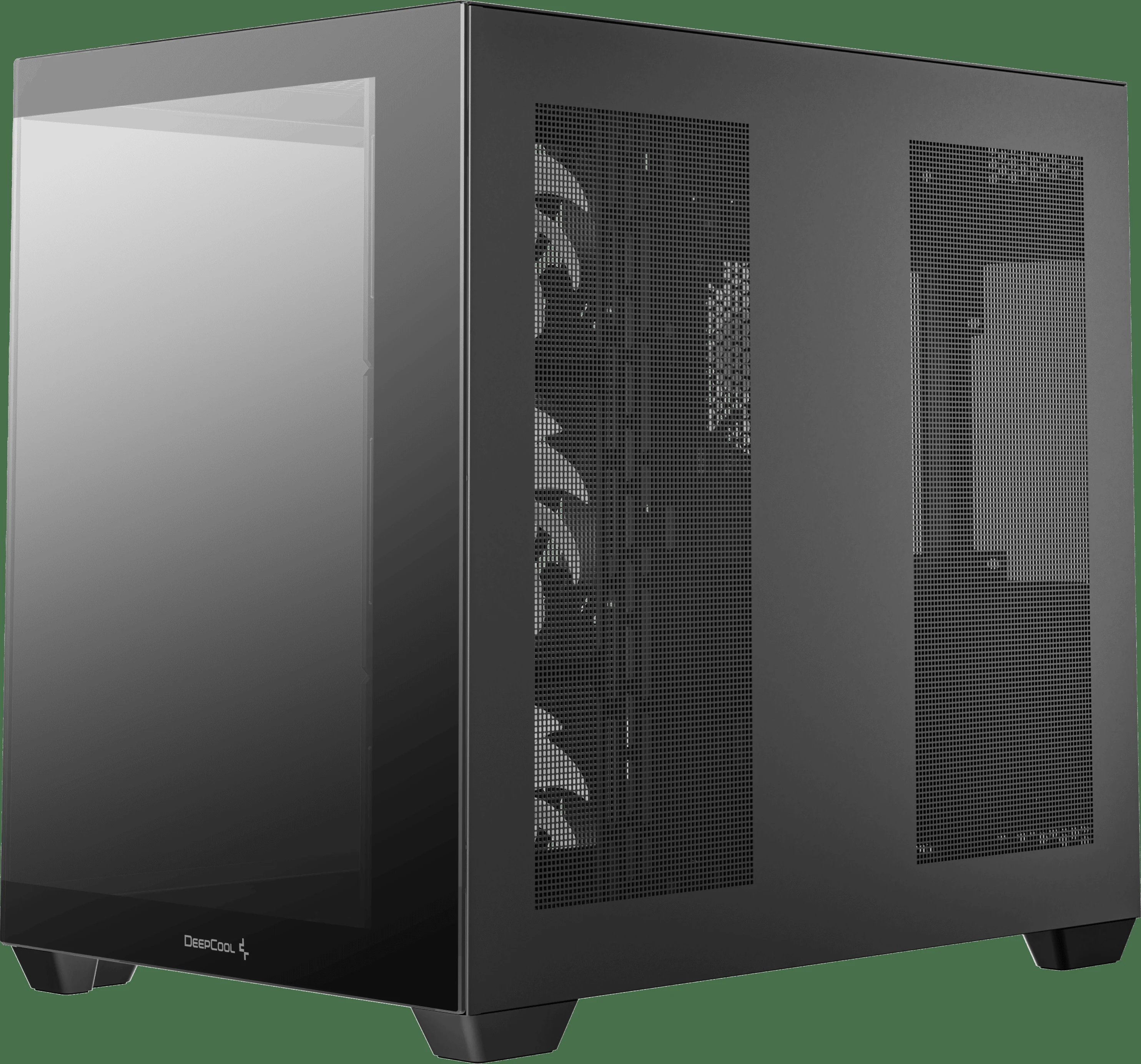 Vỏ Case PC DeepCool CG530 4F Black - ATX - Đen - NEW