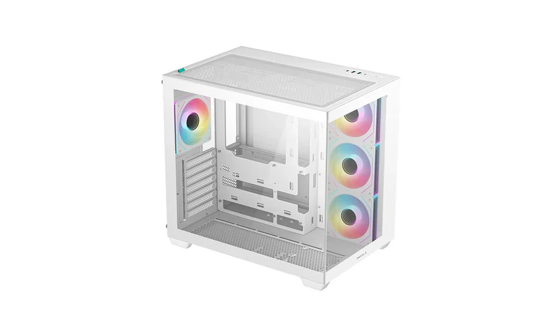 Vỏ Case PC DeepCool CG530 4F White - ATX - Trắng - NEW