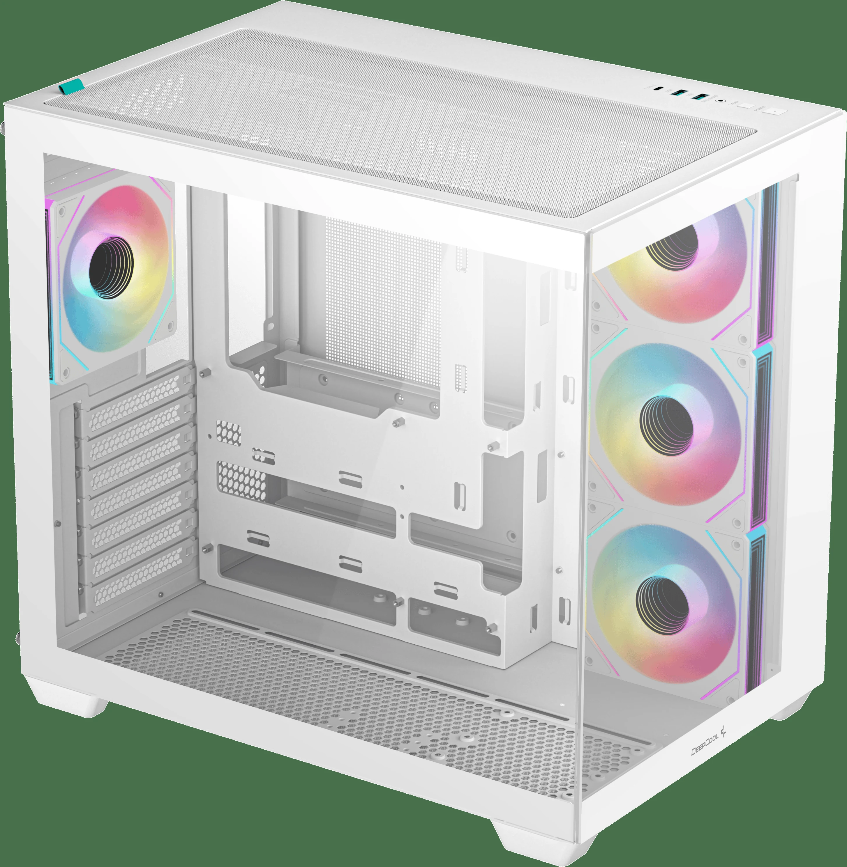 Vỏ Case PC DeepCool CG530 White - ATX - Trắng - NEW