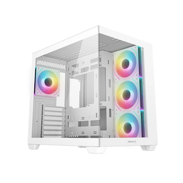 Vỏ Case PC DeepCool CG530 White - ATX - Trắng - NEW