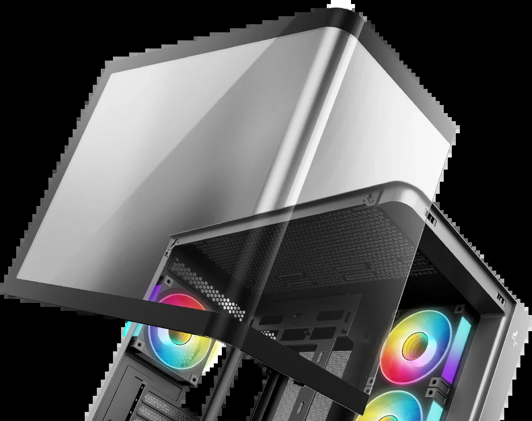 Vỏ Case PC DeepCool CG530U 4F Black - ATX - Đen - NEW