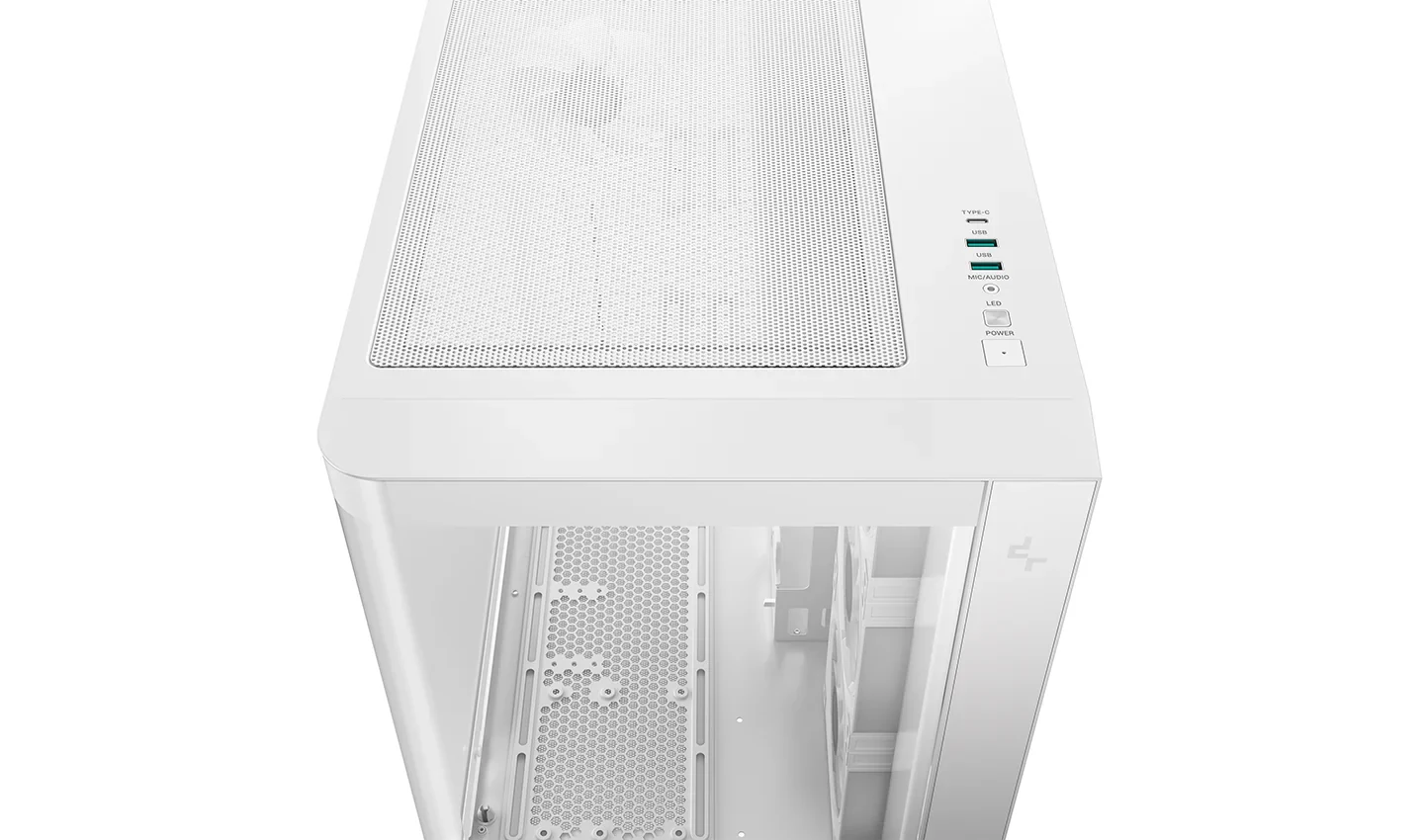 Vỏ Case PC DeepCool CG530U 4F White - ATX - Trắng - NEW