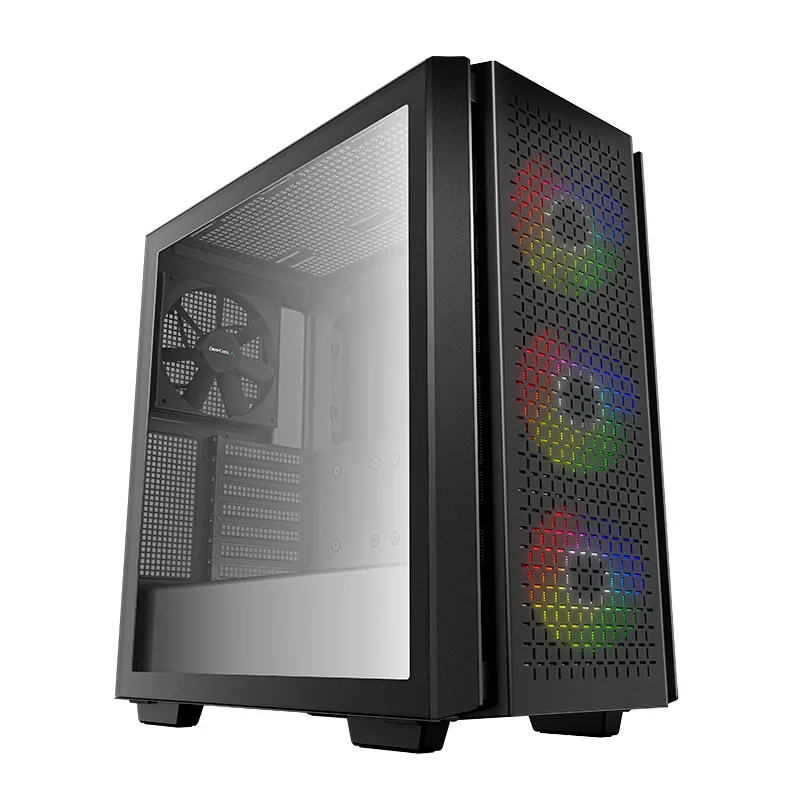 Vỏ Case PC DeepCool CG560 Black - ATX - Đen - NEW