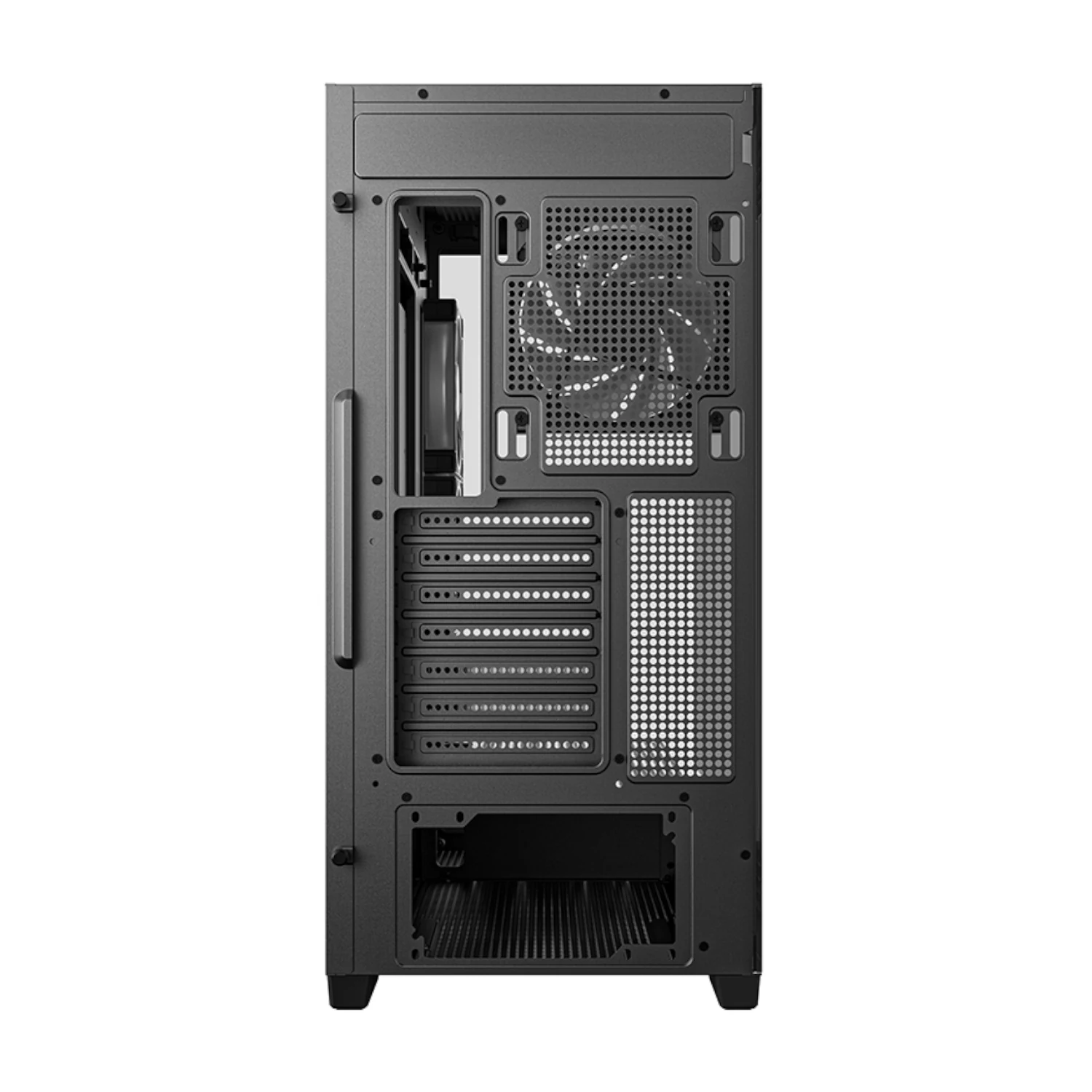 Vỏ Case PC DeepCool CG580 4F V2 Black - ATX - Đen - NEW