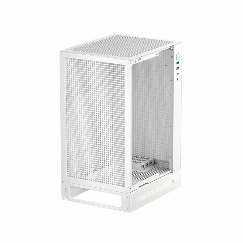 Vỏ Case PC DeepCool CH170 Digital White - Mini-ITX - Trắng - NEW