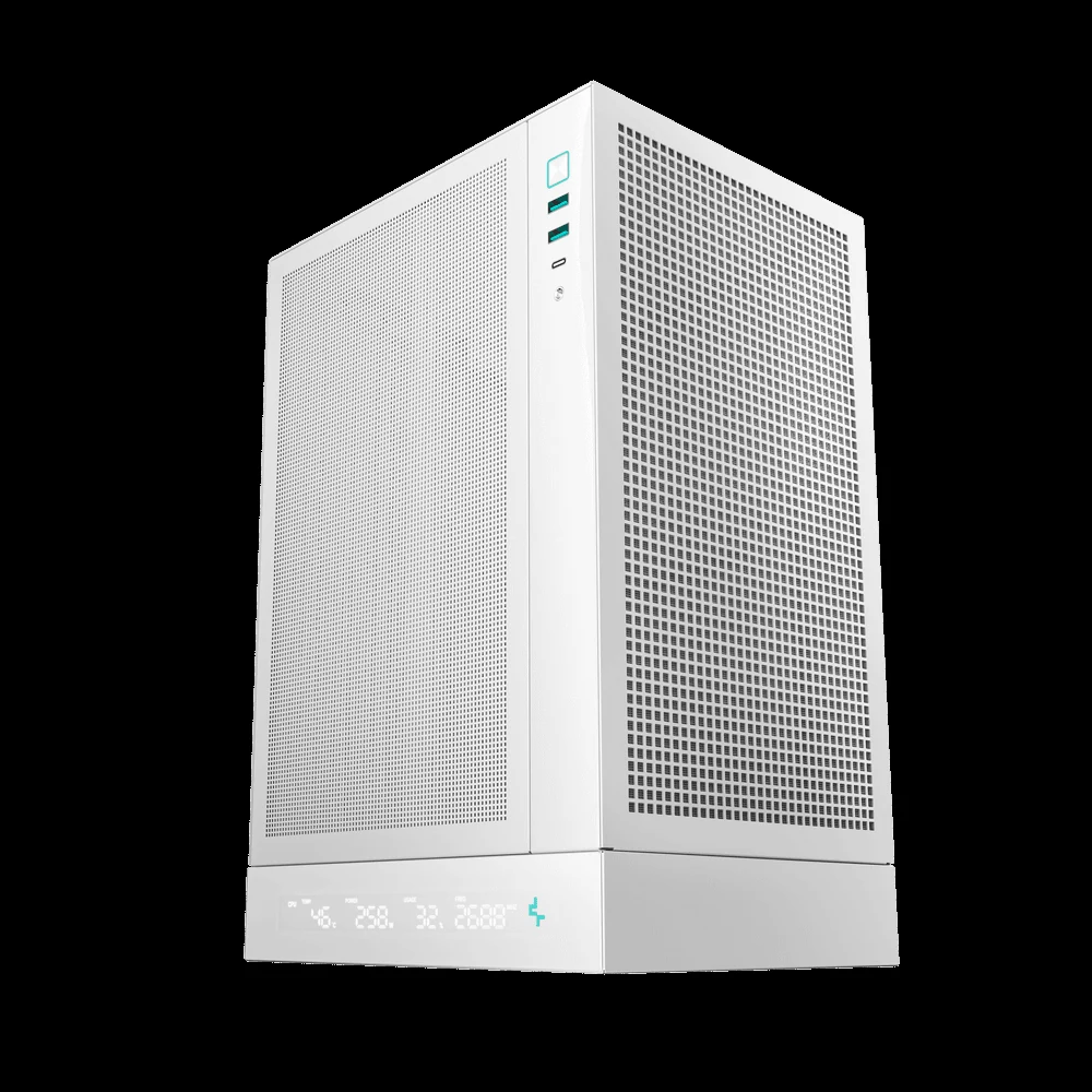 Vỏ Case PC DeepCool CH170 Plus White - Mini-ITX - Trắng - NEW
