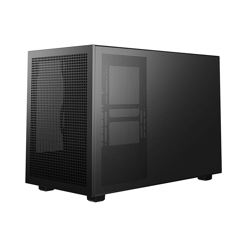 Vỏ Case PC DeepCool CH260 Black - M-ATX - Đen - NEW