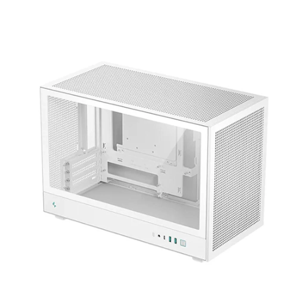Vỏ Case PC DeepCool CH260 White - M-ATX - Trắng - NEW