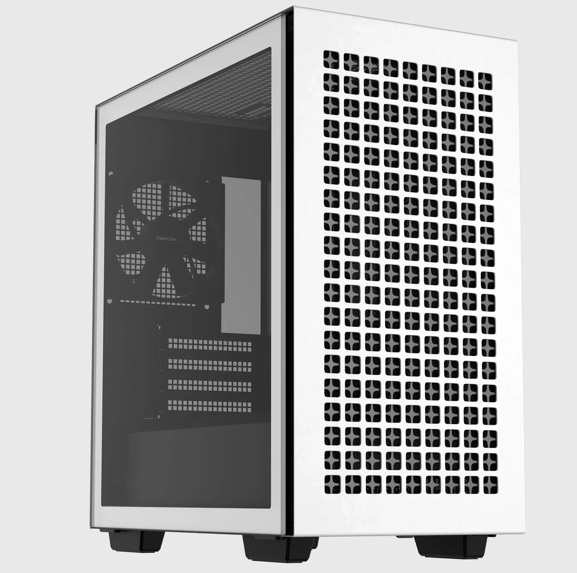 Vỏ Case PC DeepCool CH370 White - M-ATX - Trắng - NEW