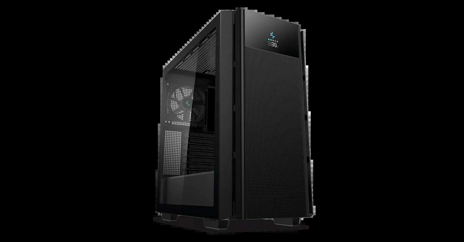 Vỏ Case PC DeepCool CH510 Mesh Digital Black - ATX - Đen - NEW
