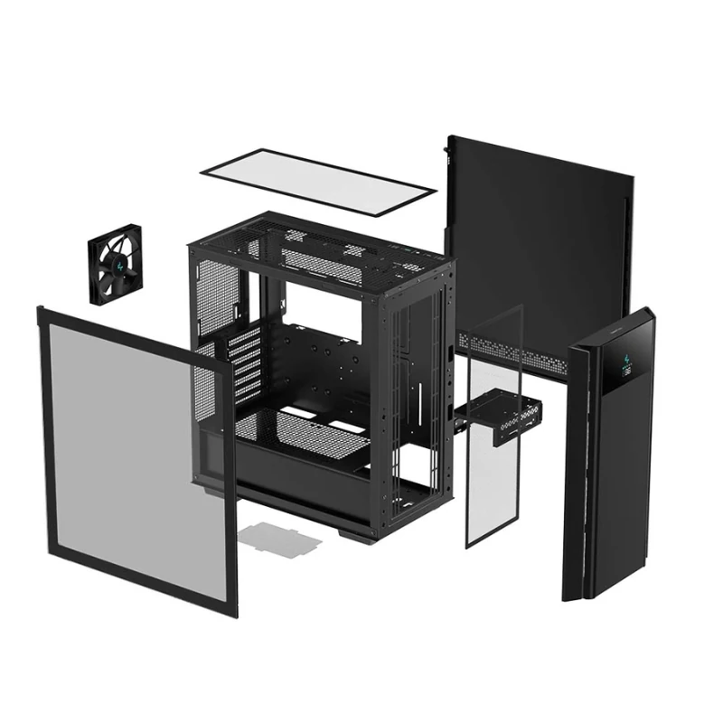 Vỏ Case PC DeepCool CH510 Mesh Digital Black - ATX - Đen - NEW