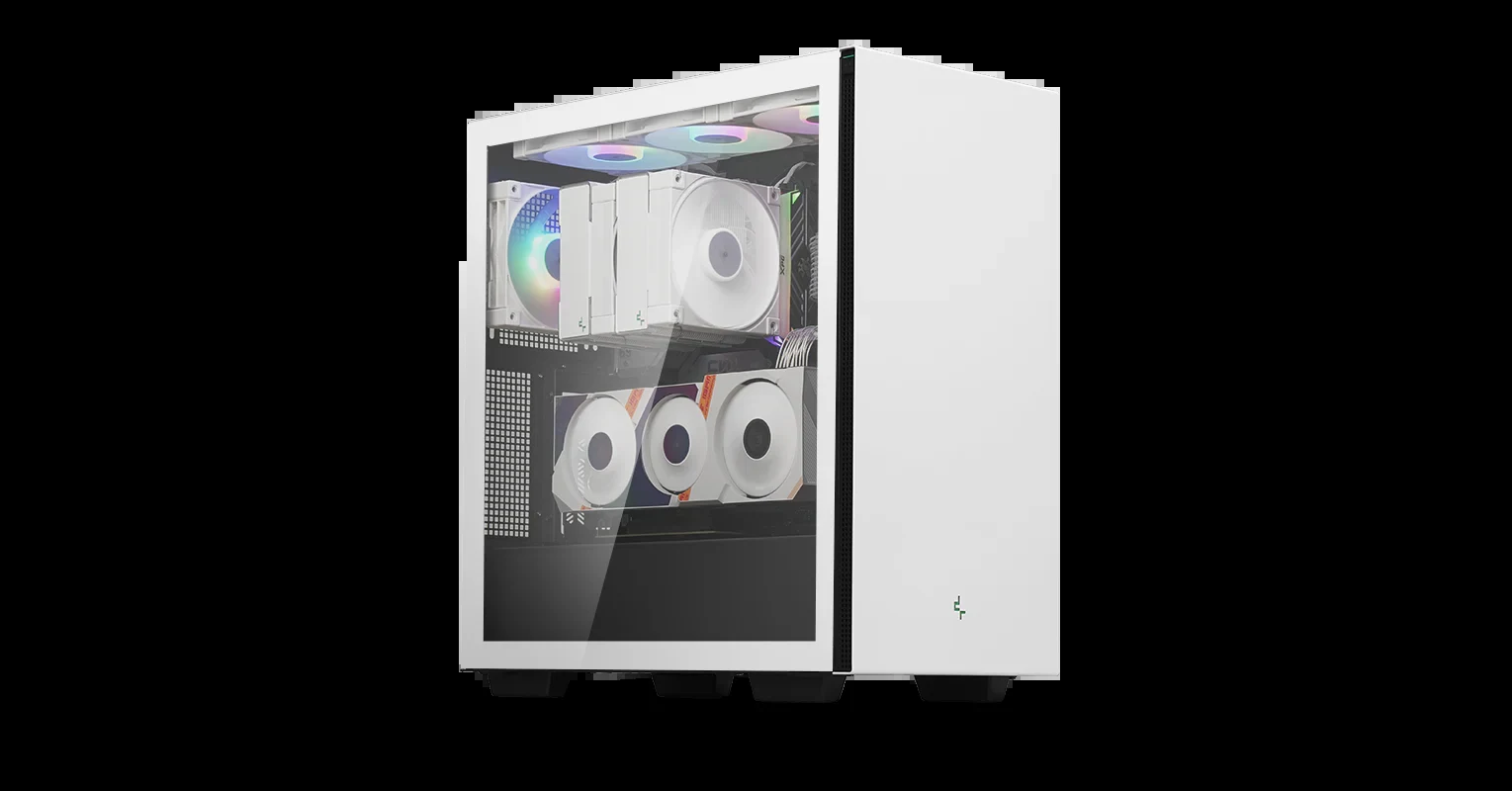 Vỏ Case PC DeepCool CH510 Mesh Digital White - ATX - Trắng - NEW