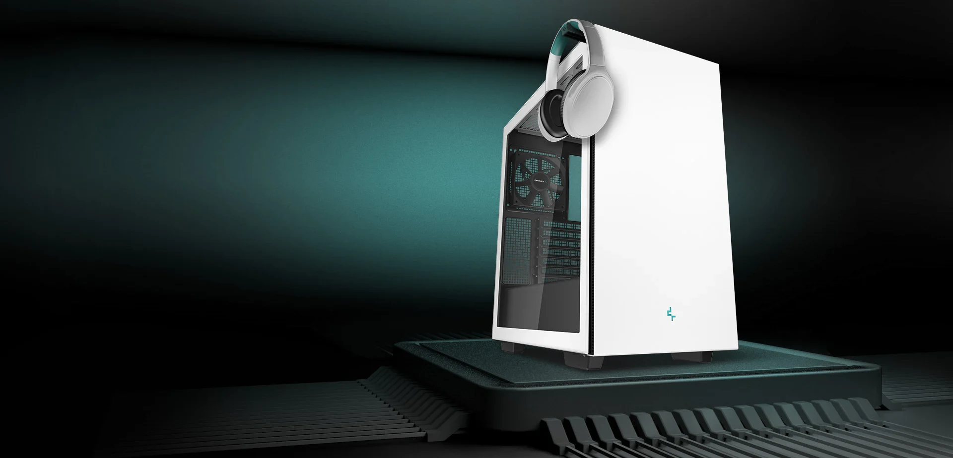 Vỏ Case PC DeepCool CH510 White - ATX - Trắng - NEW