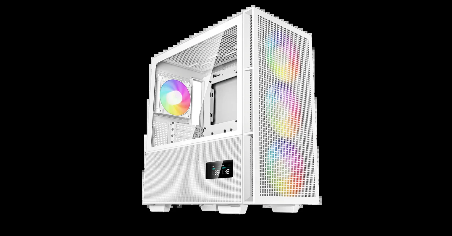 Vỏ Case PC DeepCool CH560 Digital White - ATX - Trắng - NEW
