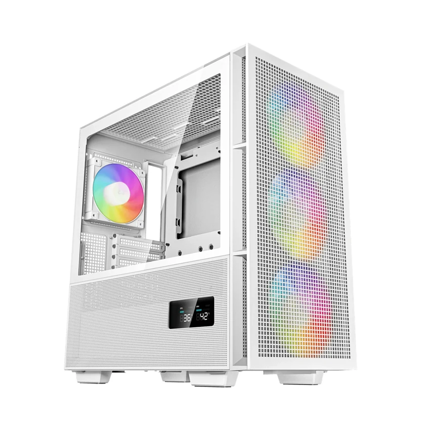 Vỏ Case PC DeepCool CH560 White - ATX - Trắng - NEW