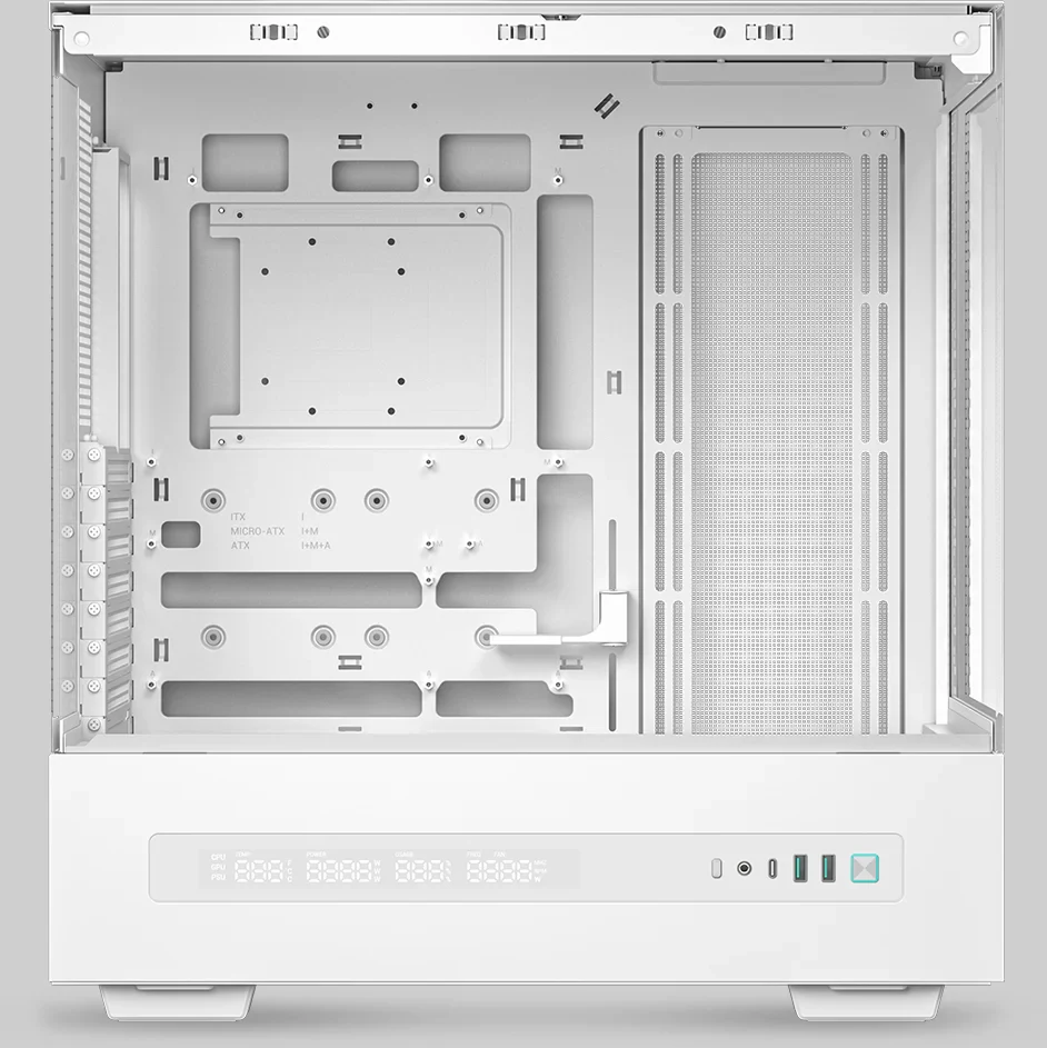 Vỏ Case PC DeepCool CH690 Digital White - ATX - Trắng - NEW