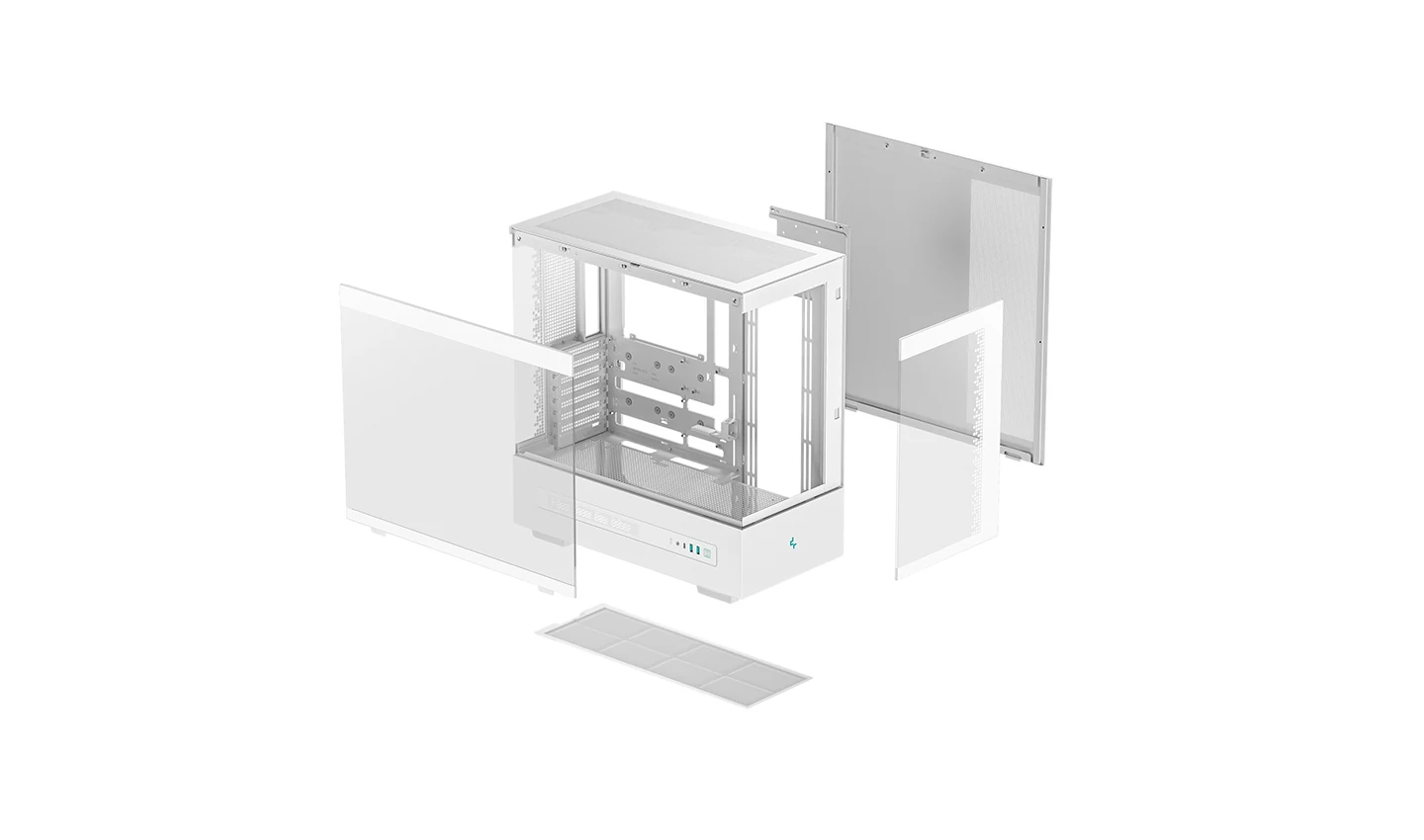 Vỏ Case PC DeepCool CH690 Digital White - ATX - Trắng - NEW