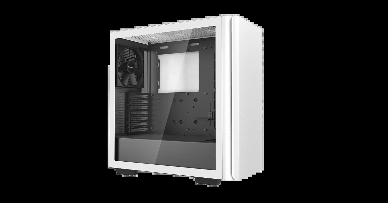Vỏ Case PC DeepCool CK500 White - ATX - Trắng - NEW
