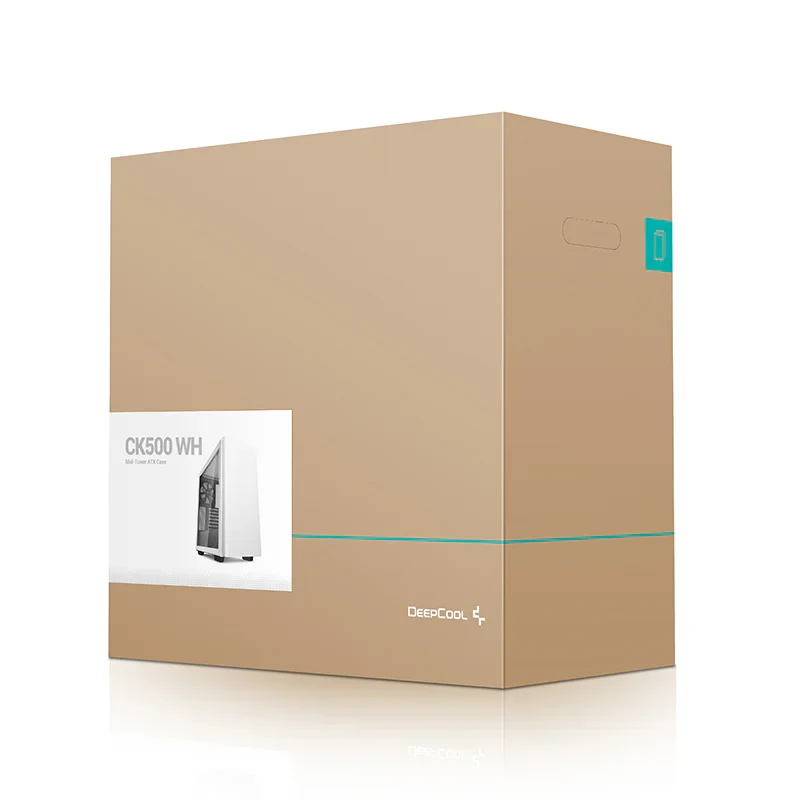 Vỏ Case PC DeepCool CK500 White - ATX - Trắng - NEW