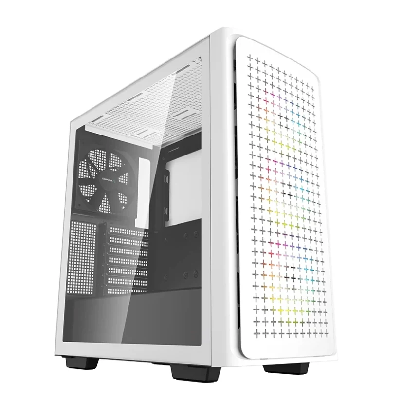 Vỏ Case PC DeepCool CK560 White - ATX - Trắng - NEW