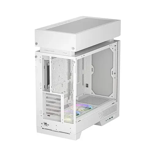 Vỏ Case PC DeepCool CL660 White - ATX - Trắng - NEW