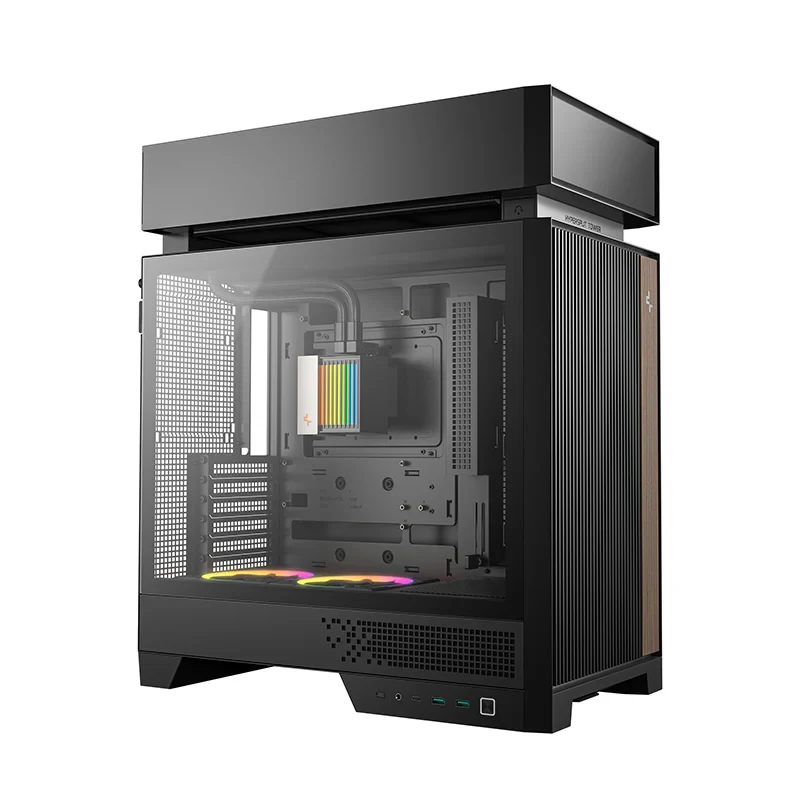 Vỏ Case PC DeepCool CL6600 White - ATX - Trắng - NEW