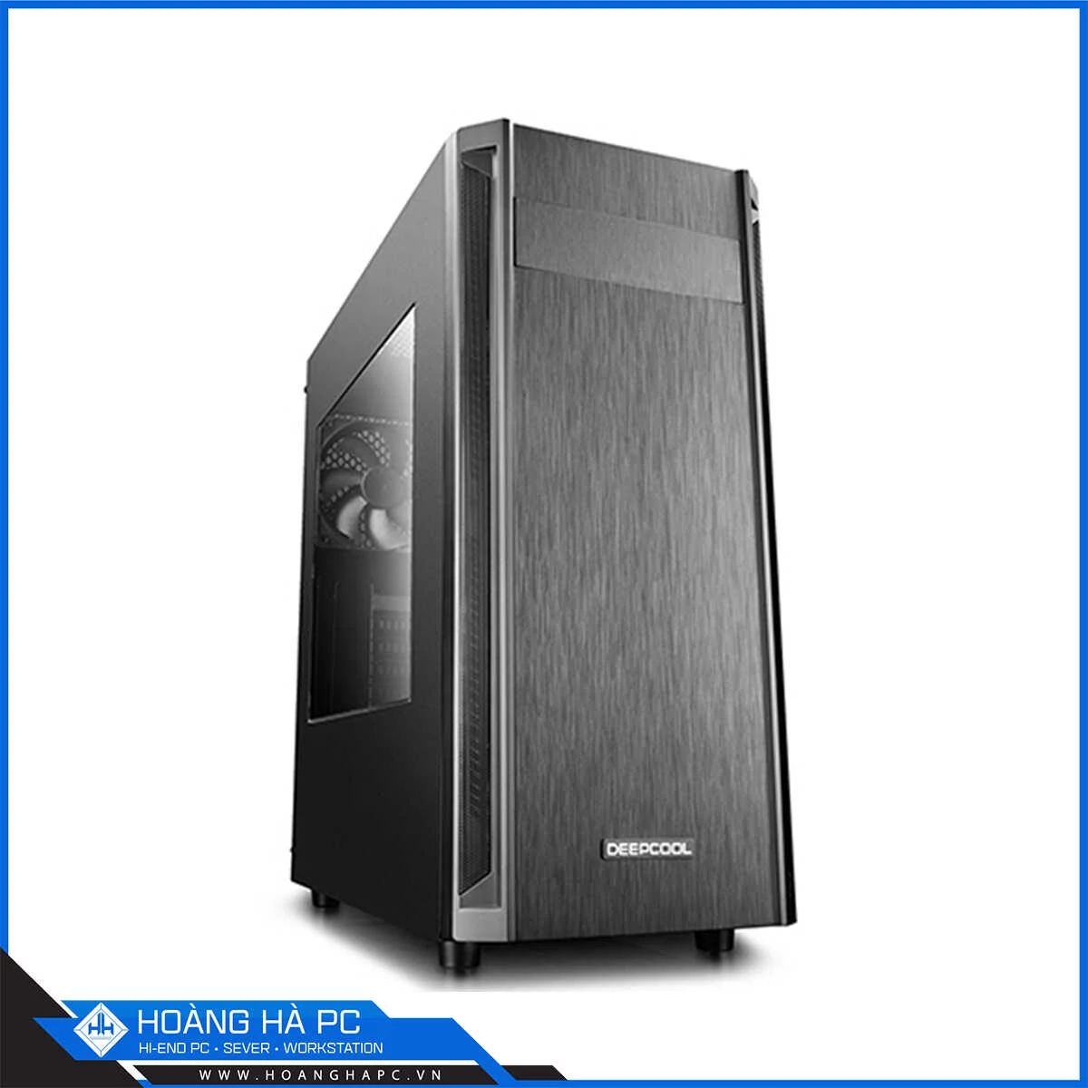 Vỏ Case PC DeepCool D-Shield V2 Black - ATX - Đen - NEW