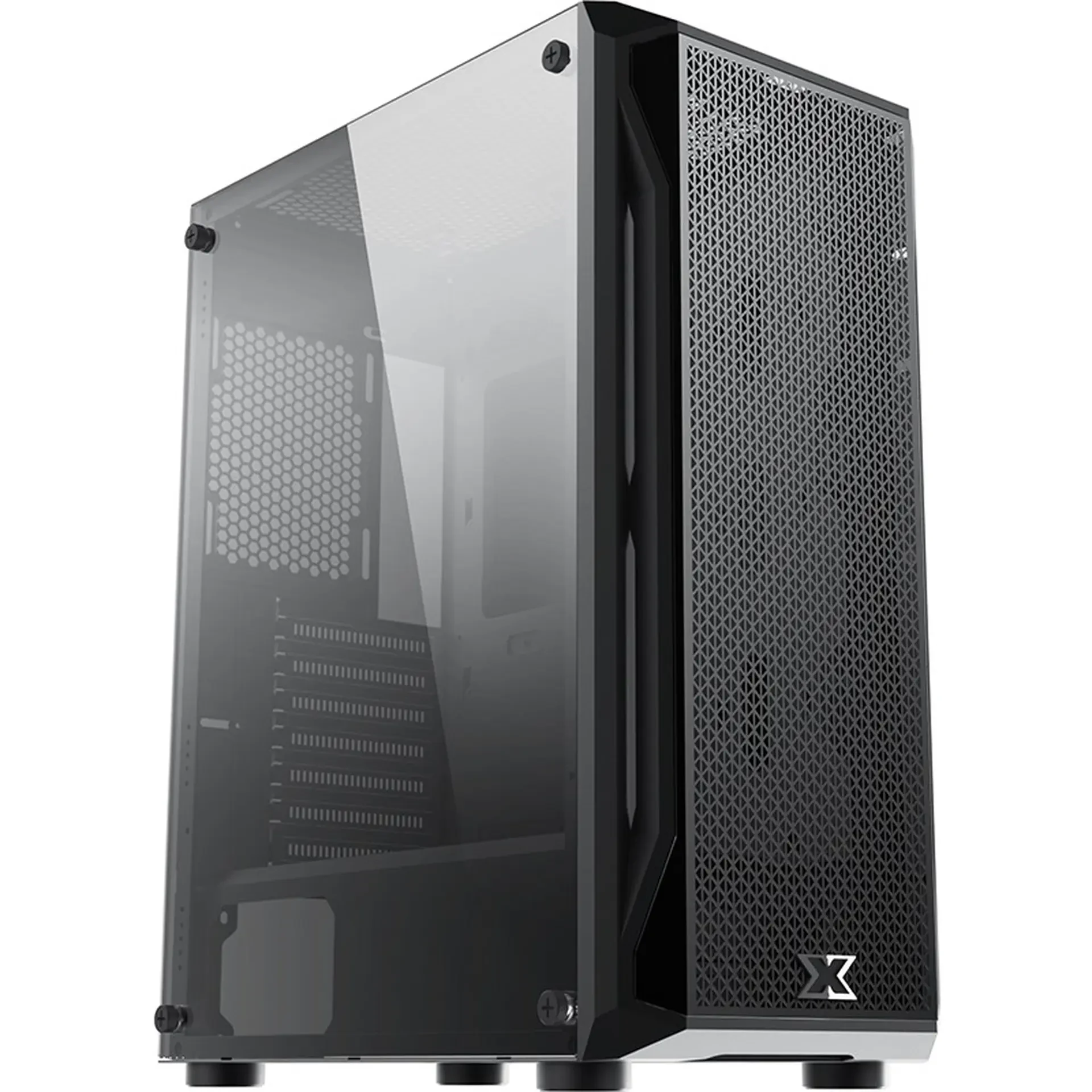 Vỏ Case PC DeepCool D-Shield V2 Black - ATX - Đen - NEW