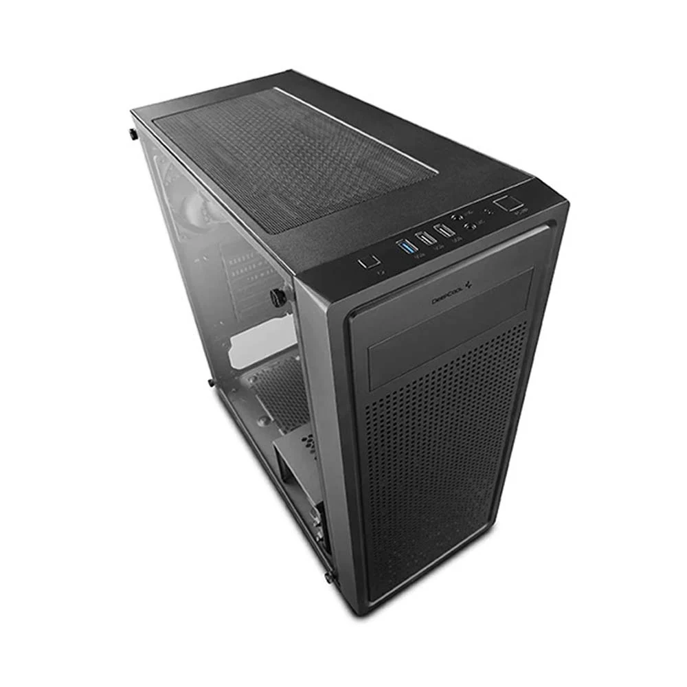 Vỏ Case PC DeepCool E-Shield Black - ATX - Đen - NEW