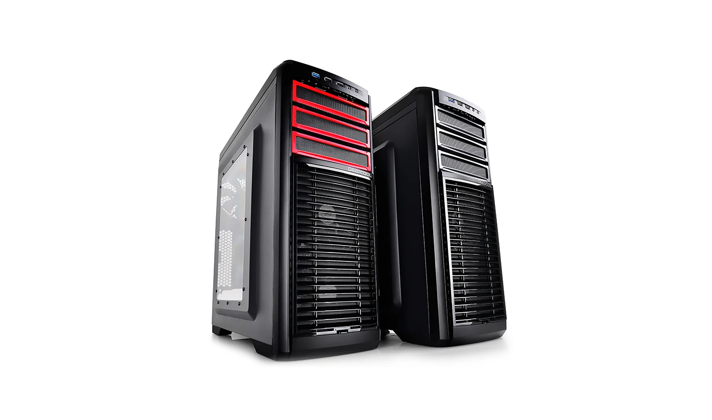 Vỏ Case PC DeepCool KENDOMEN Titanium - ATX - Xám - NEW