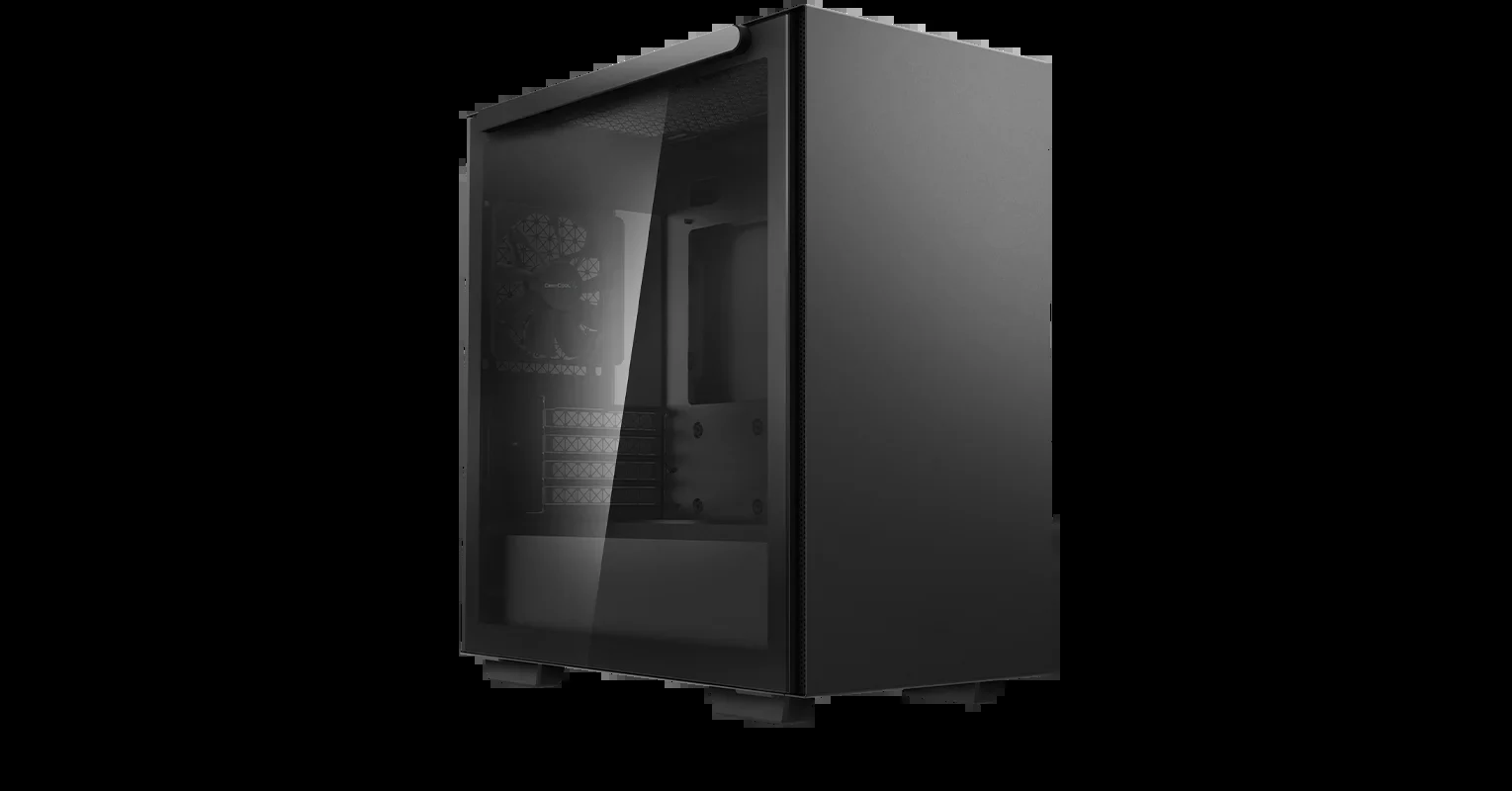 Vỏ Case PC DeepCool MACUBE 110 Black - M-ATX - Đen - NEW