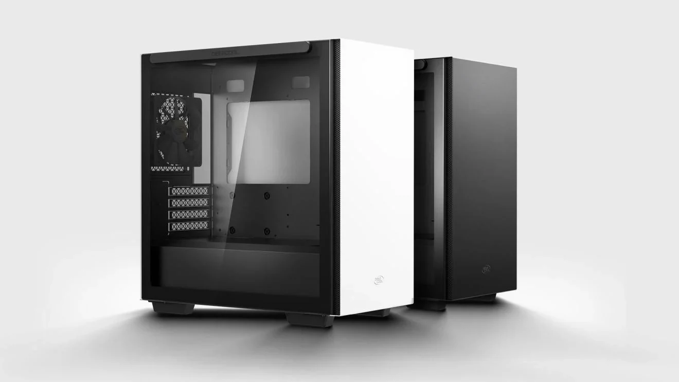 Vỏ Case PC DeepCool MACUBE 110 Black - M-ATX - Đen - NEW