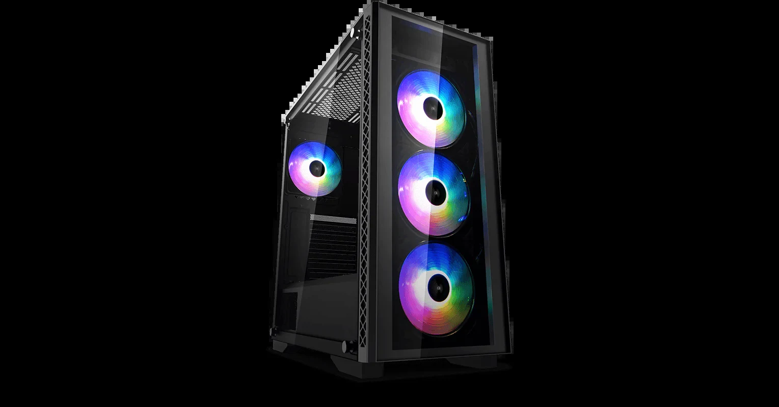 Vỏ Case PC DeepCool MATREXX 50 ADD-RGB 4F Black - ATX - Đen - NEW